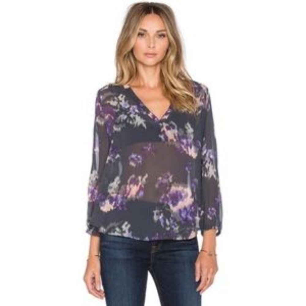 Joie Axcel Floral Blouse ASO JoJo Fletcher XS